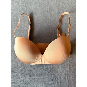 SKIMS Ultimate‎ Push Up Strapless Bra Size 32DD - Clay Beige NWT